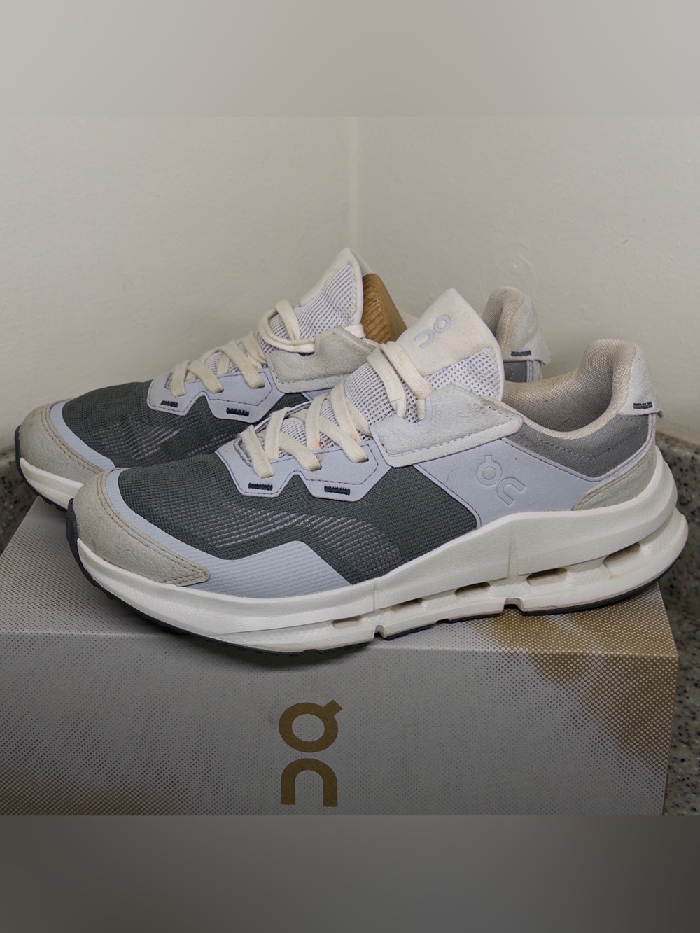 On Running Men's Cloudnova Rift - Alloy/Glacier
